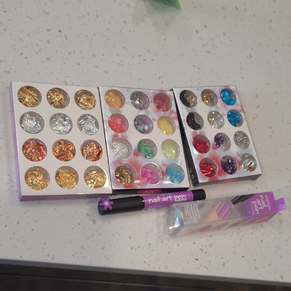 Nail Art Glitter Set